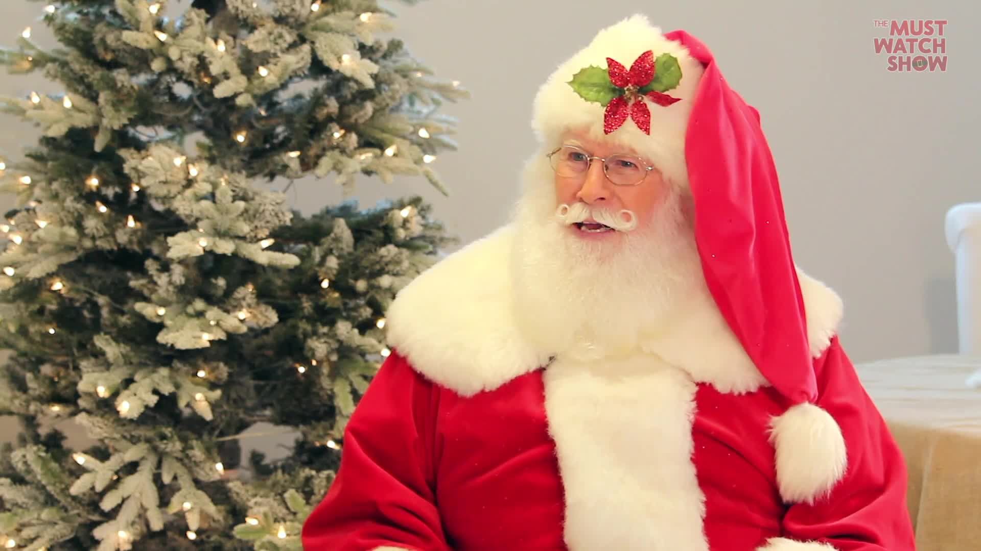 Santa Claus On Mariah Carey's Merry Christmas To All, Toys For Tots And Giving Back