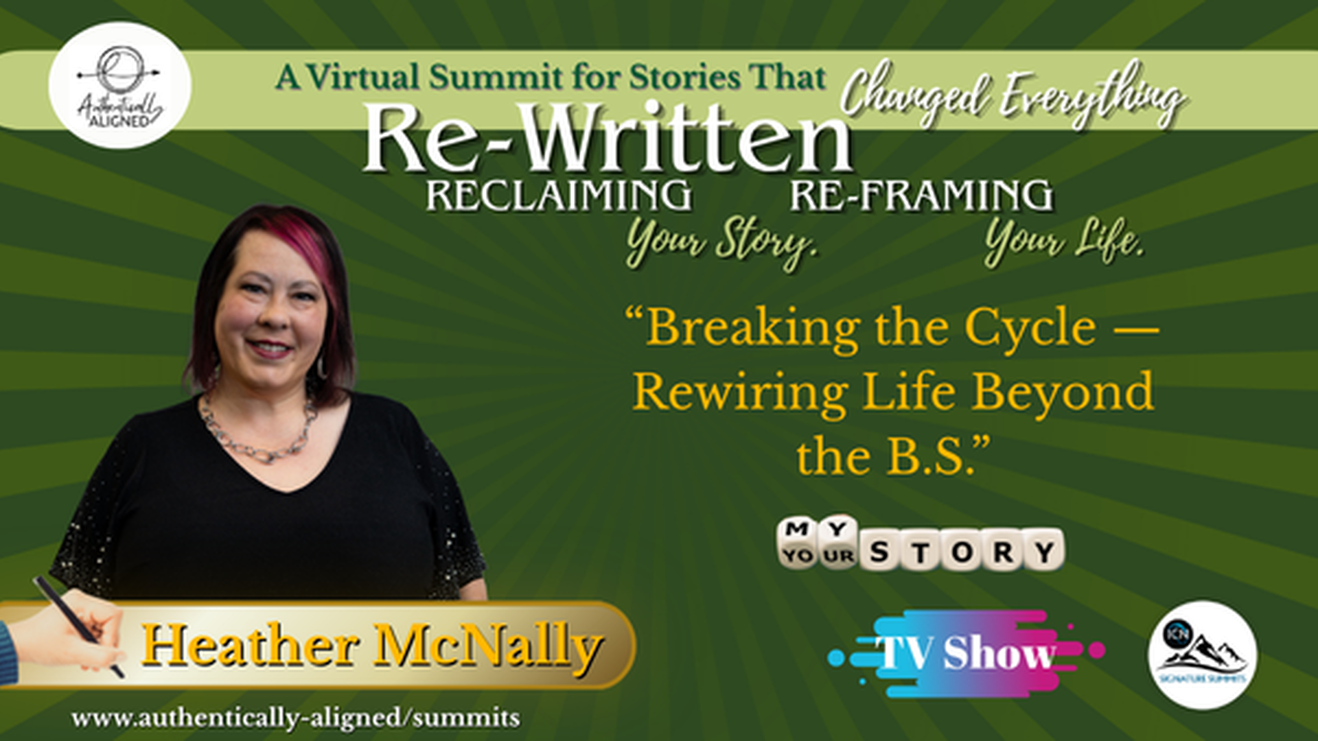 Breaking the Cycle — Rewiring Life Beyond the B.S. – Heather McNally