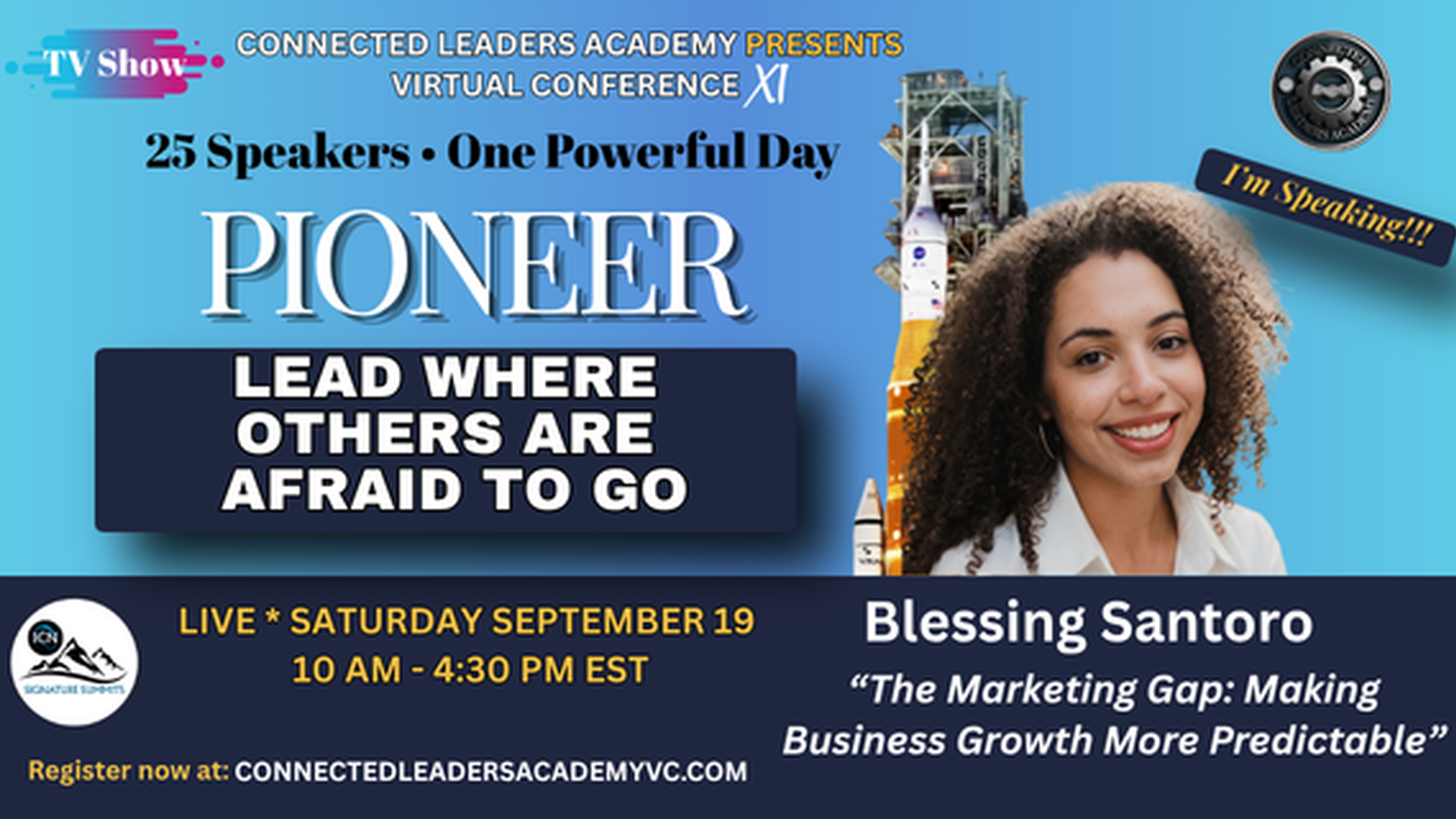 TV – The Marketing Gap: Making Business Growth More Predictable – Blessing Santoro