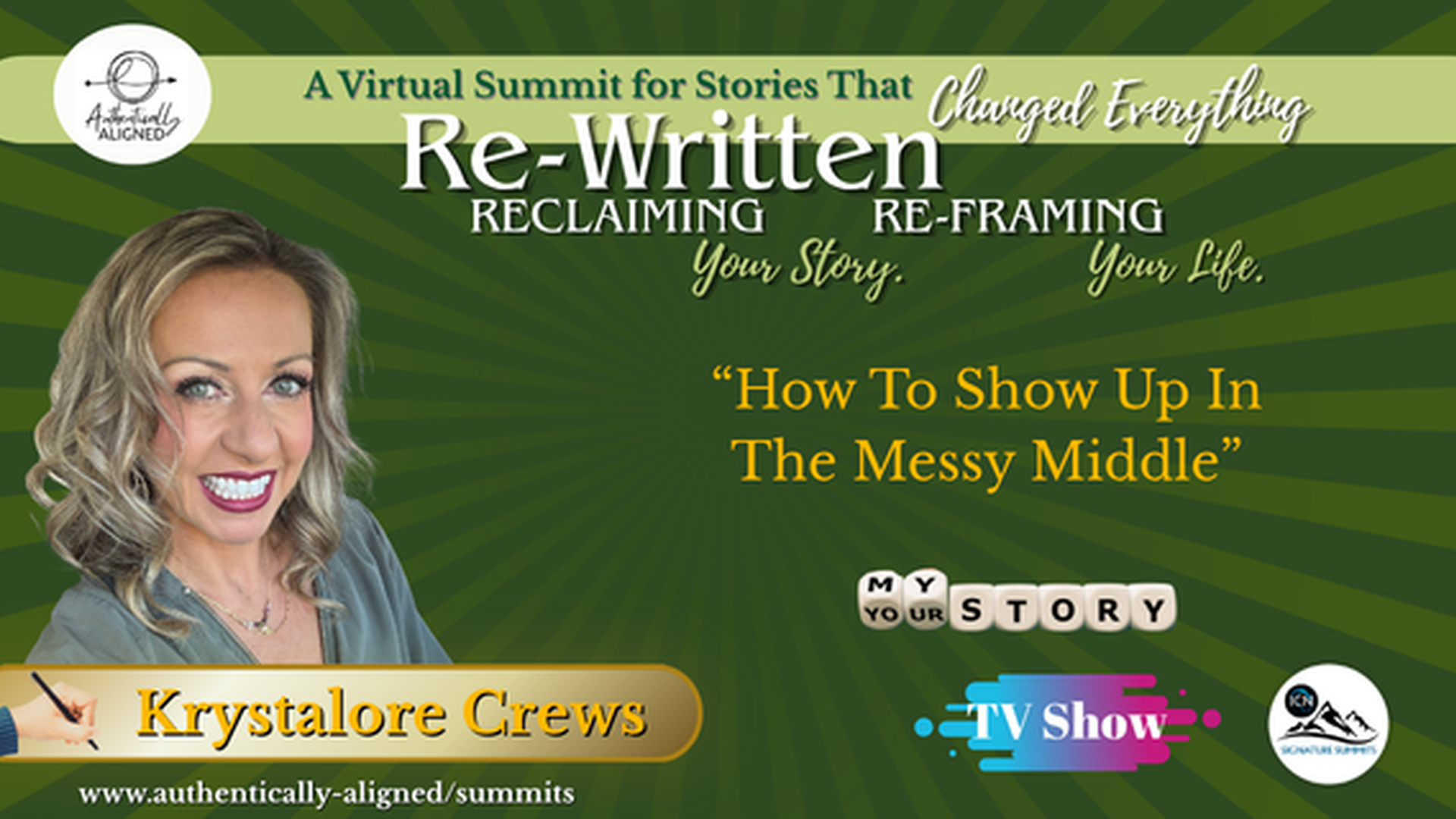 How To Show Up In The Messy Middle – Krystalore Crews