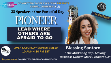 TV – The Marketing Gap: Making Business Growth More Predictable – Blessing Santoro
