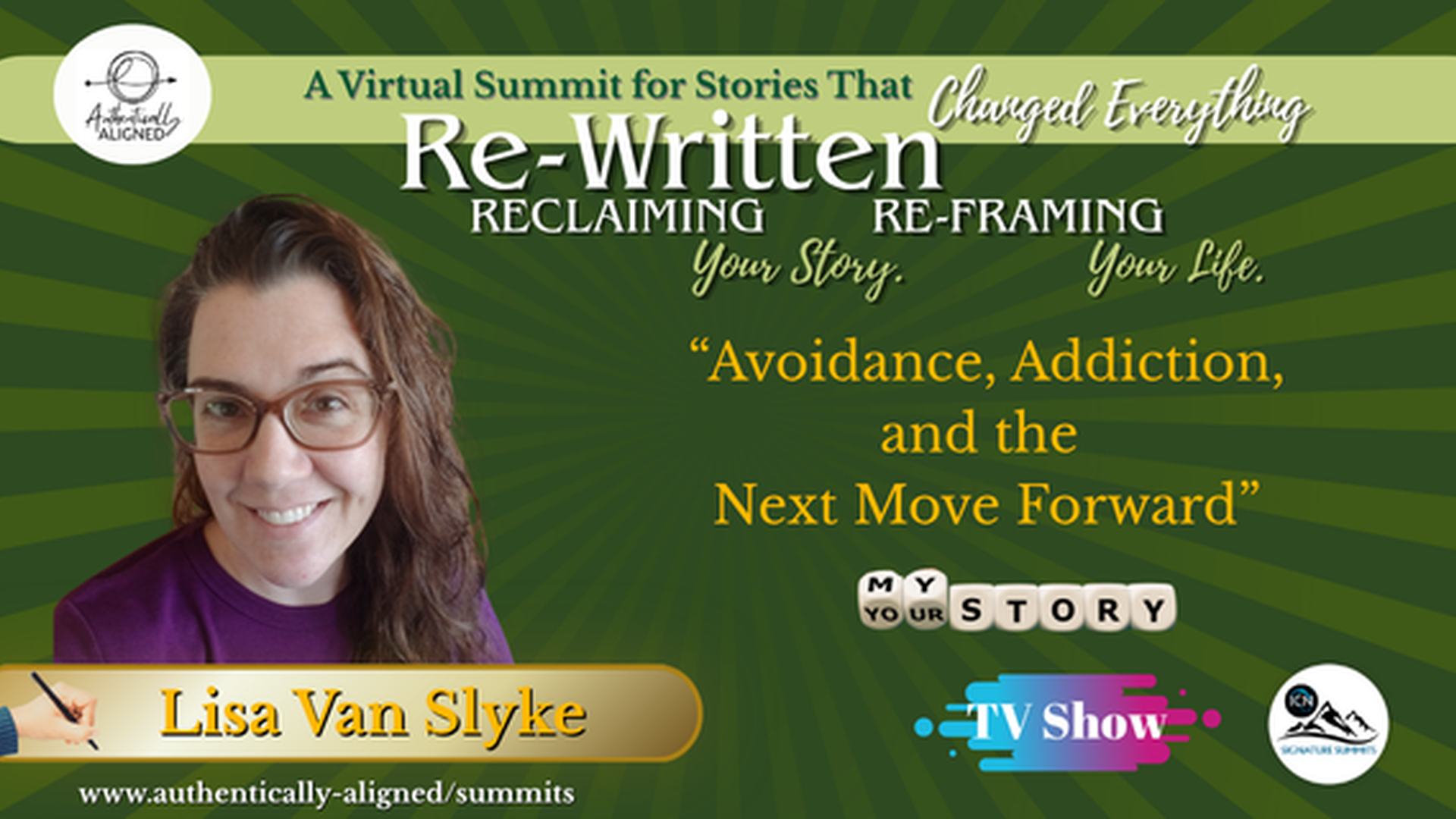 Avoidance, Addiction, and the Next Move Forward – Lisa Van Slyke