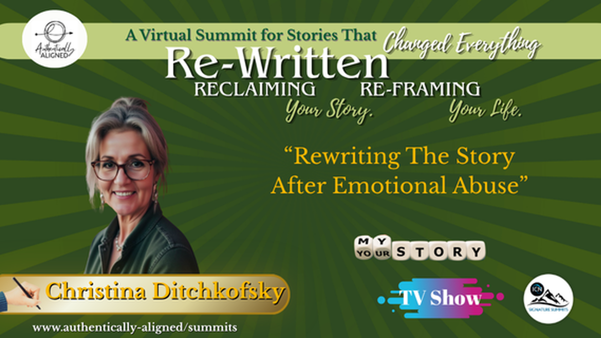 Rewriting The Story After Emotional Abuse – Christina Ditchkofsky