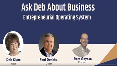 Ask Deb: The Entrepreneurial Operating System (EOS)
