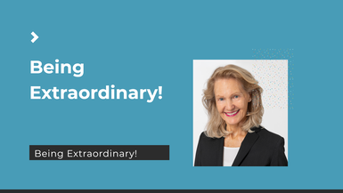 Being Extraordinary!
