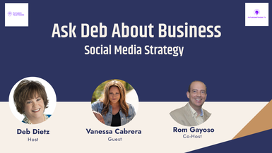 Ask Deb: Social Media Strategy