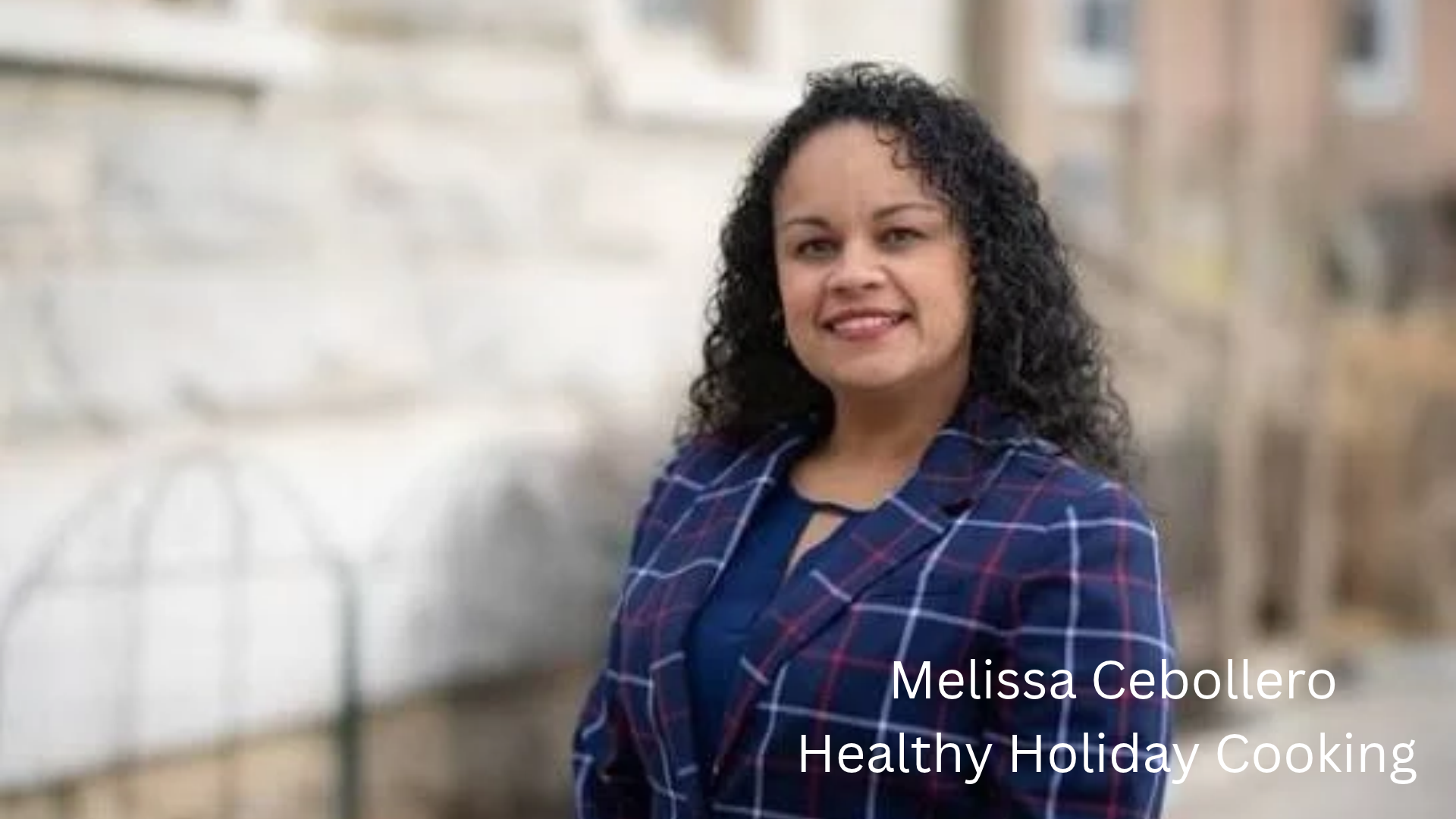 Melissa Cebollero: Healthy Holiday Cooking