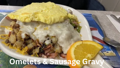 Cooking with MFRD: Omelets & Sausage Gravy