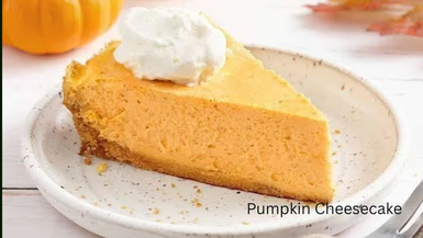 Cooking with Georgia: Pumpkin Cheesecake