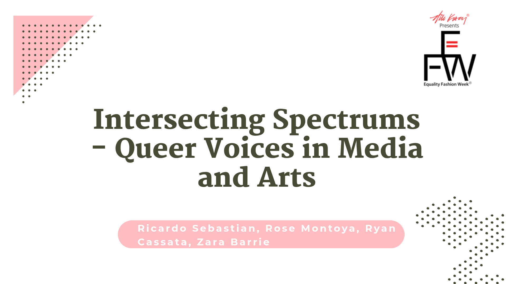 Intersecting Spectrums: Queer Voices in Media and Arts