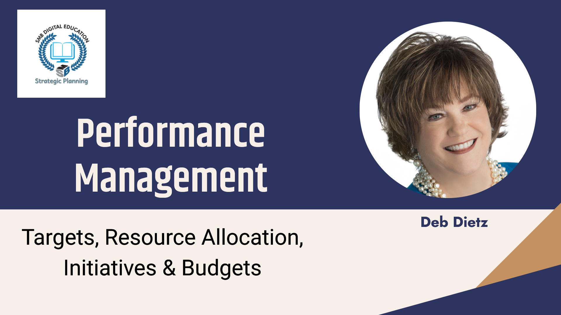 Targets, Resource Allocation & Budgets