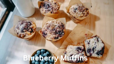 Cooking Studio: Best Blueberry Muffins Ever!