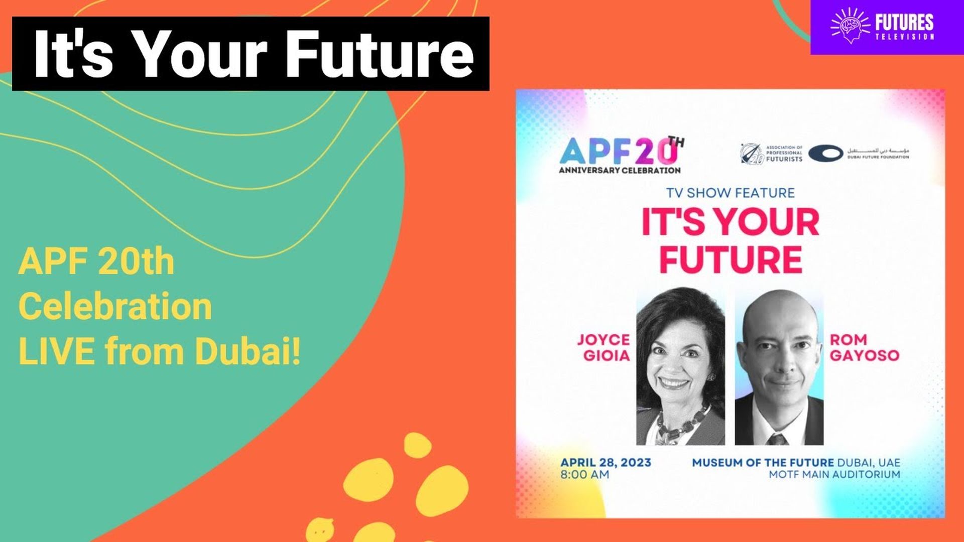 It's Your Future: APF's 20th Celebration