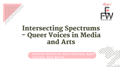 Intersecting Spectrums: Queer Voices in Media and Arts