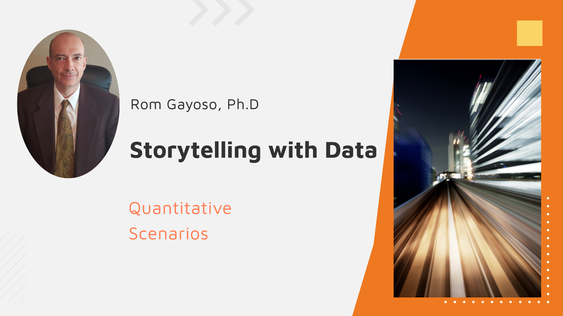 Quantitative Scenarios