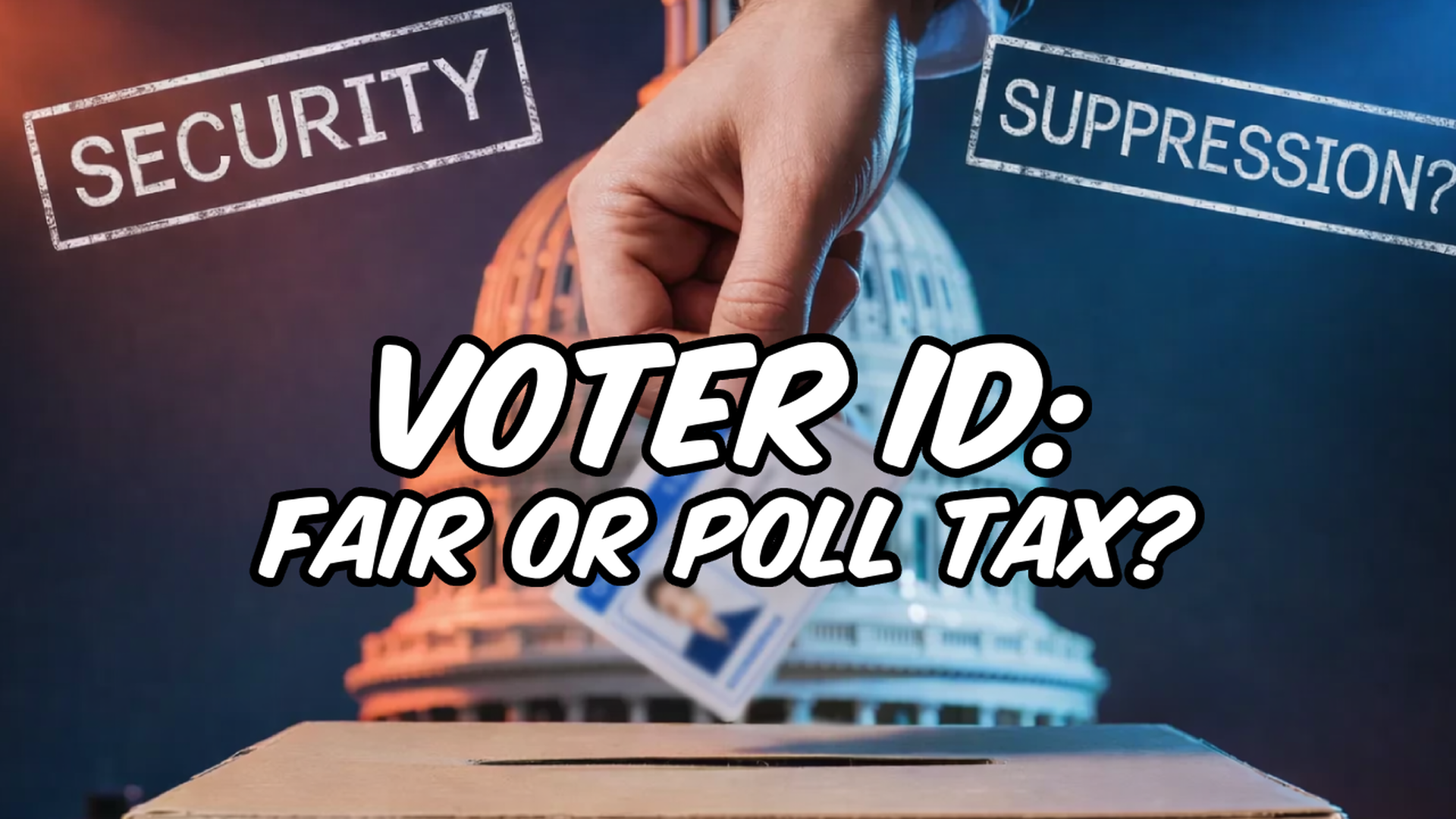 Vote ID: Fair or Poll Tax?