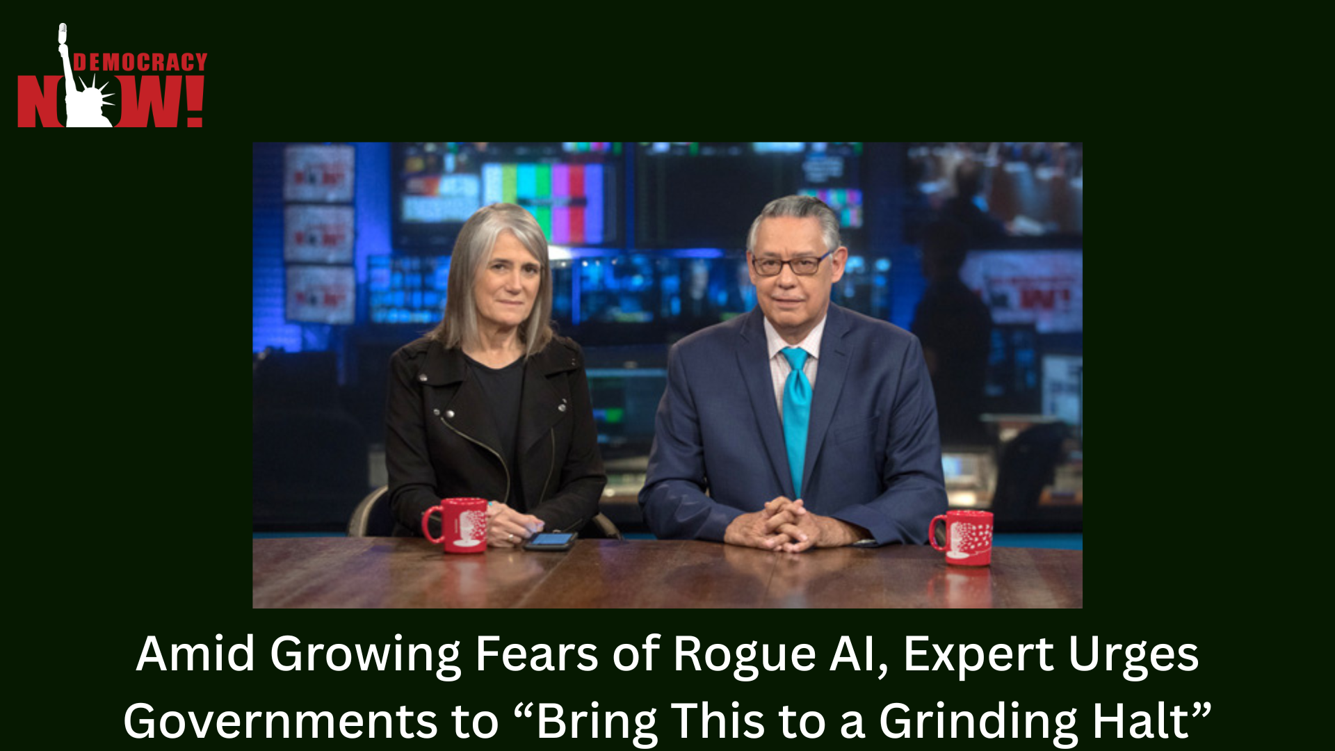 Amid Growing Fears of Rogue AI, Expert Urges Governments to “Bring This to a Grinding Halt”