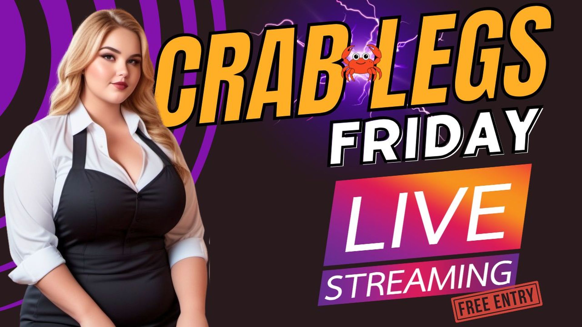 Crab Legs Friday #71 (3-28-25) FREE!!!