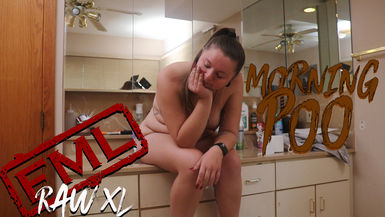 RAW XL: Morning Poo (uncensored)
