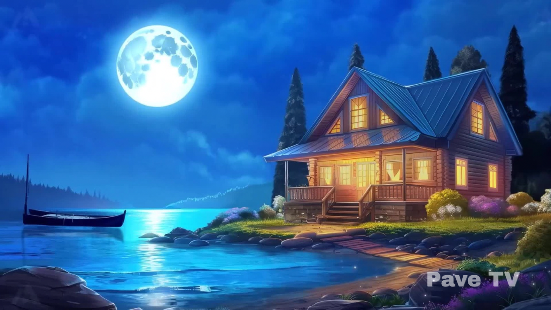 Cozy Cottage Night