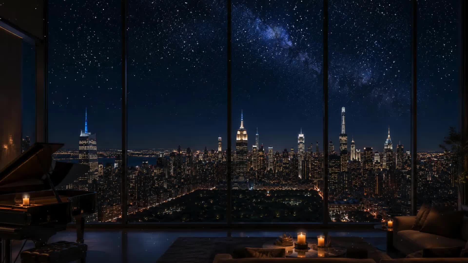 Nighttime Cityscape