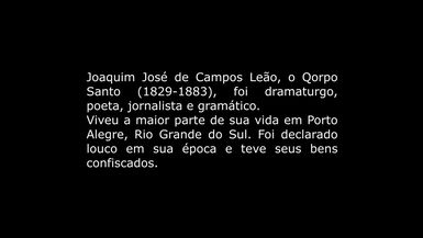 QORPO SANTO - Today I am one, and tomorrow I am another